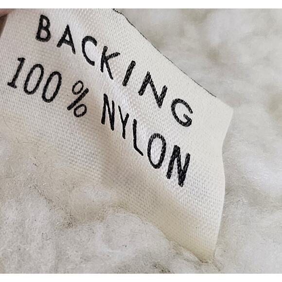 Vtg Suede Leather Vest Sherpa Lined Made Mexico Western Hippie Cowboy 70s 80s L - Picture 5 of 15